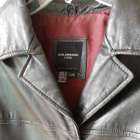 Black Leather Jacket 😎 - Picture 3 of 7